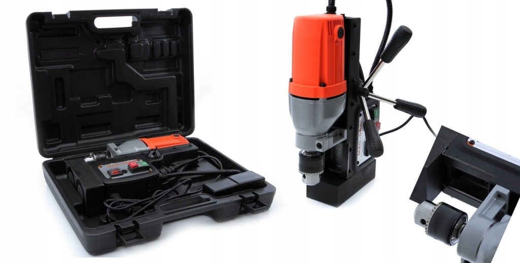 WIERTARKA MAGNETYCZNA STOŁOWA Z MOCOWANIEM MAGNETY Marka Mar-pol