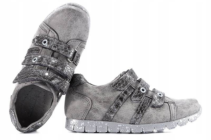 

Kornecki 4928 Półbuty Dziewczęce Trzewiki 27 Szary