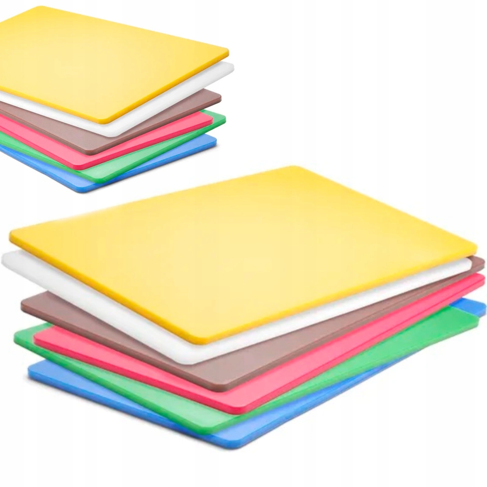 Sada 6 Dosiek Na Krájanie Haccp Farby Gn 1/1 Gastronomická Hendi