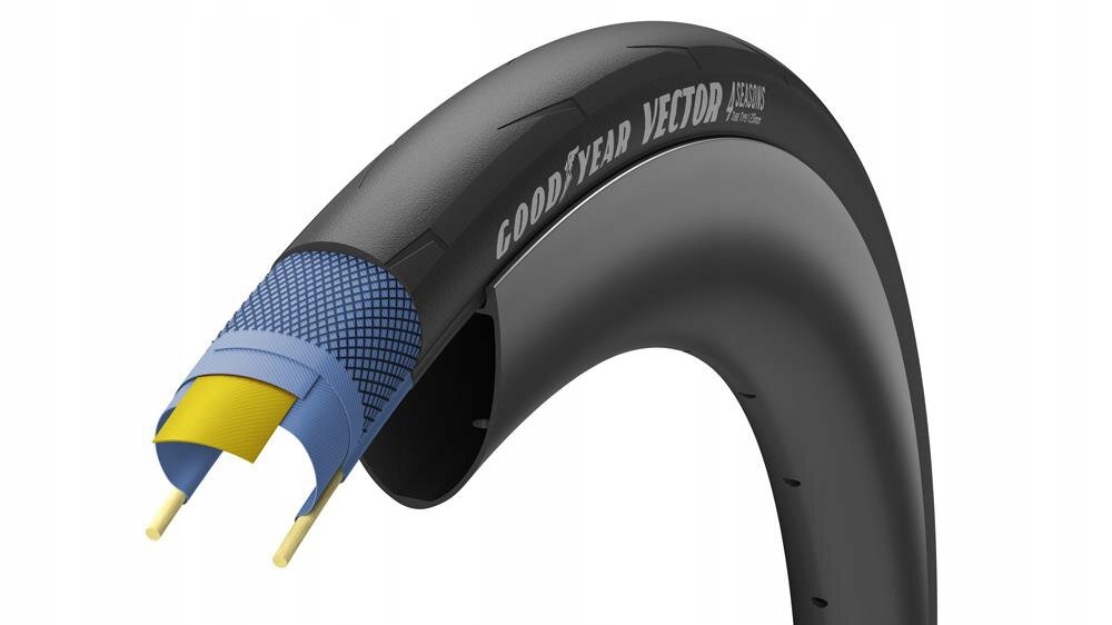 Opona Goodyear 700X28 Vector 4 Seasons Black