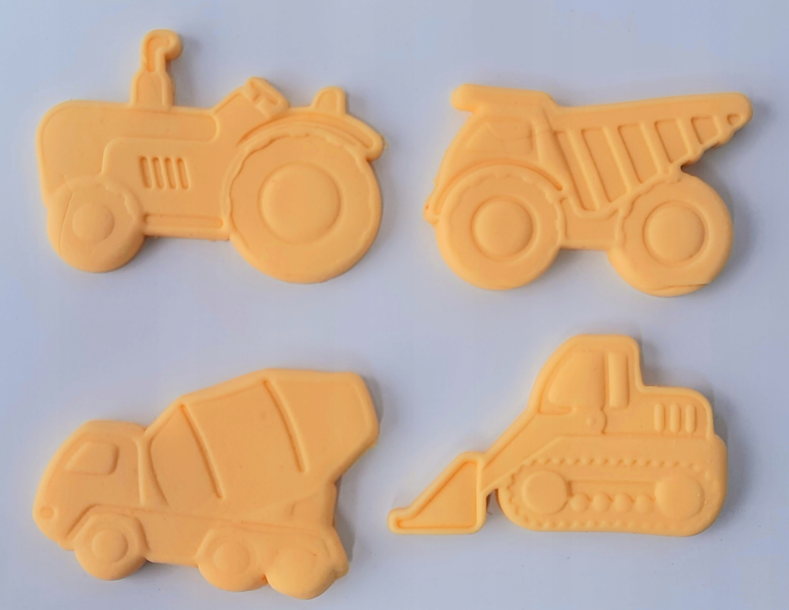 1szt.Ozdoba koparka, wywrotka, auto, traktor tort Motyw samochody