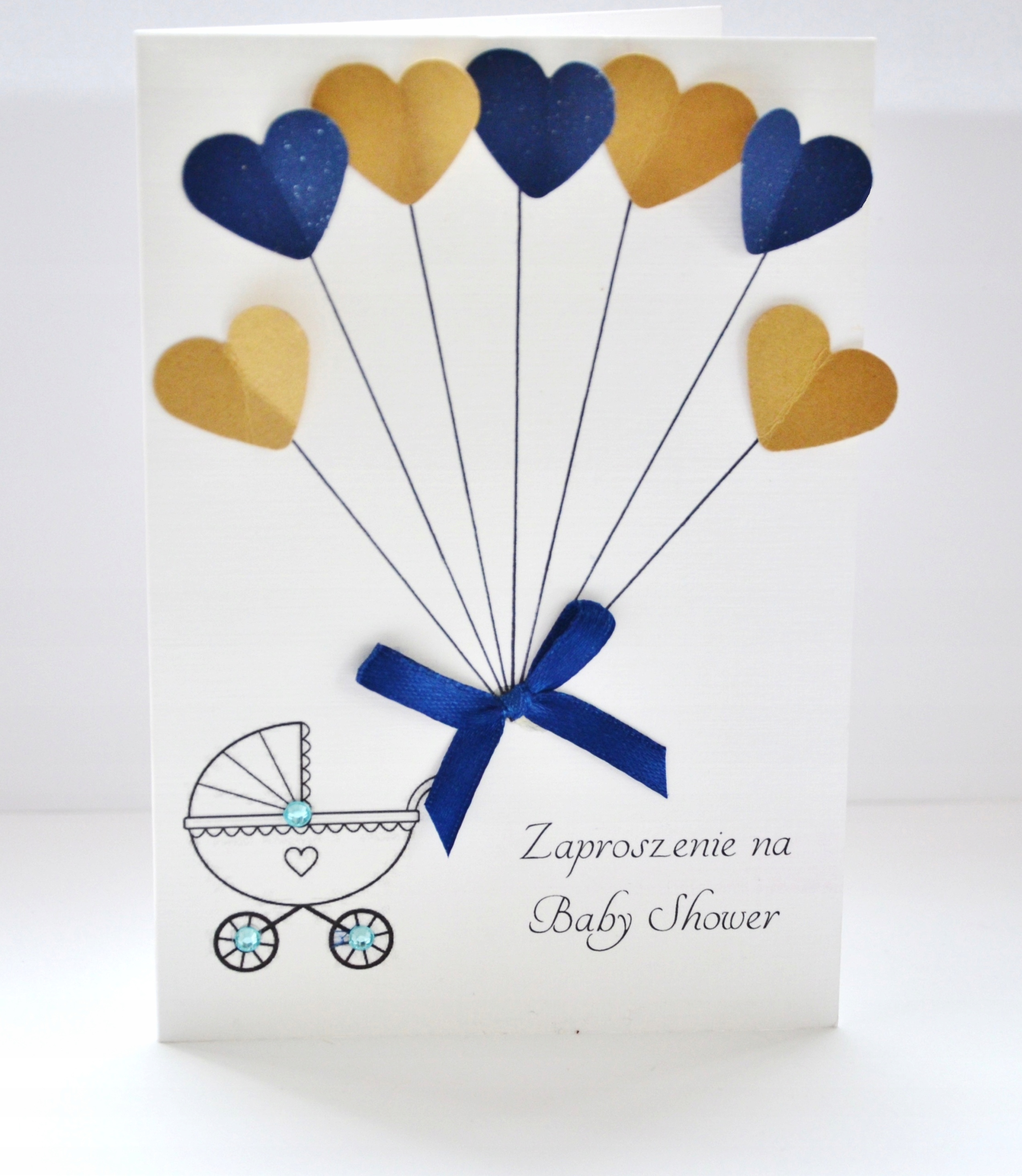 ZAPROSZENIA NA BABY SHOWER zaproszenie babyshower 9845755999 Allegro.pl
