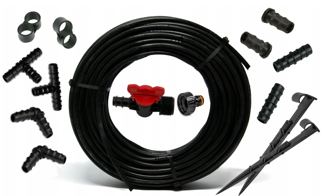 

Linia kroplująca 50m zestaw komplet do węża Anixol