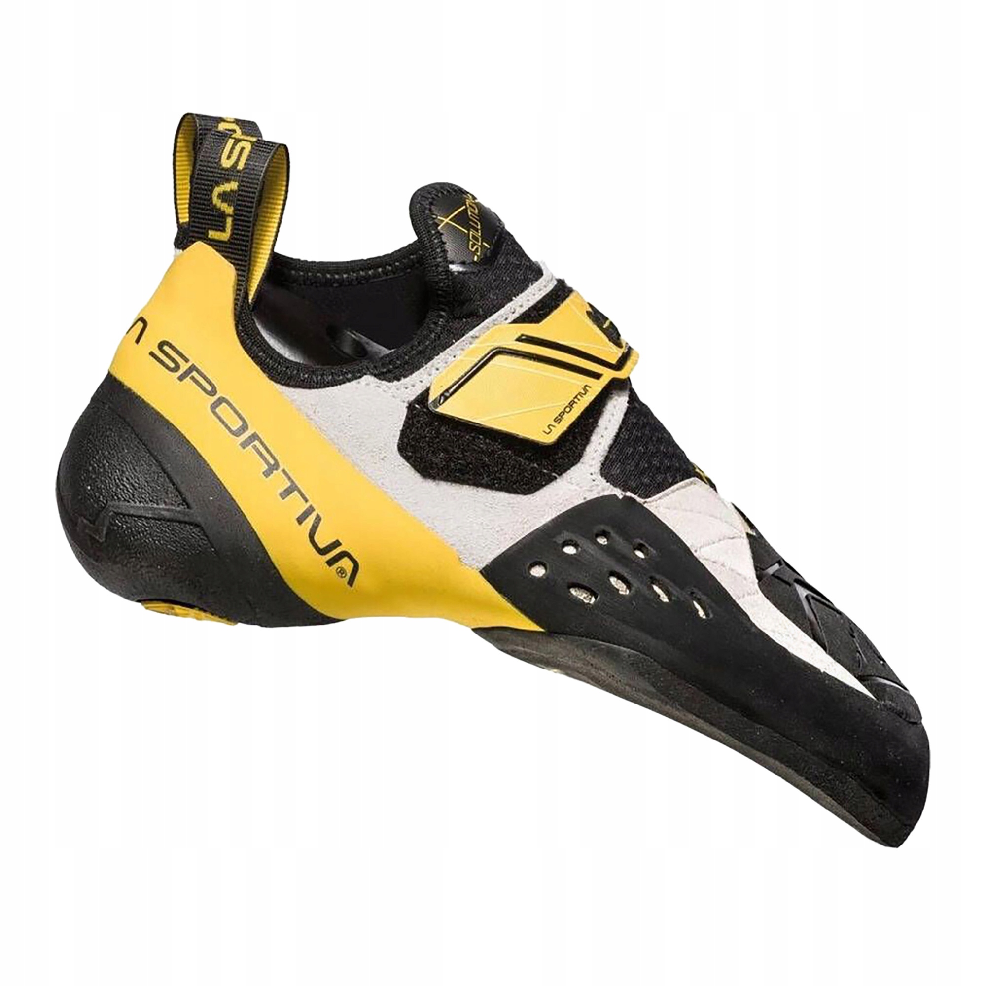 Pánské lezecké boty La Sportiva Solution white/yellow 40.5 Eu