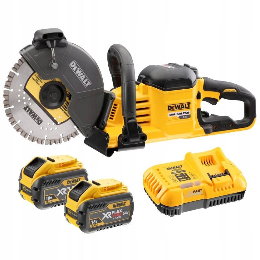 Akumulátorová Kotoučová Řezačka Na Betonu 230 mm 2x9 Ah Dewalt DCS691X2