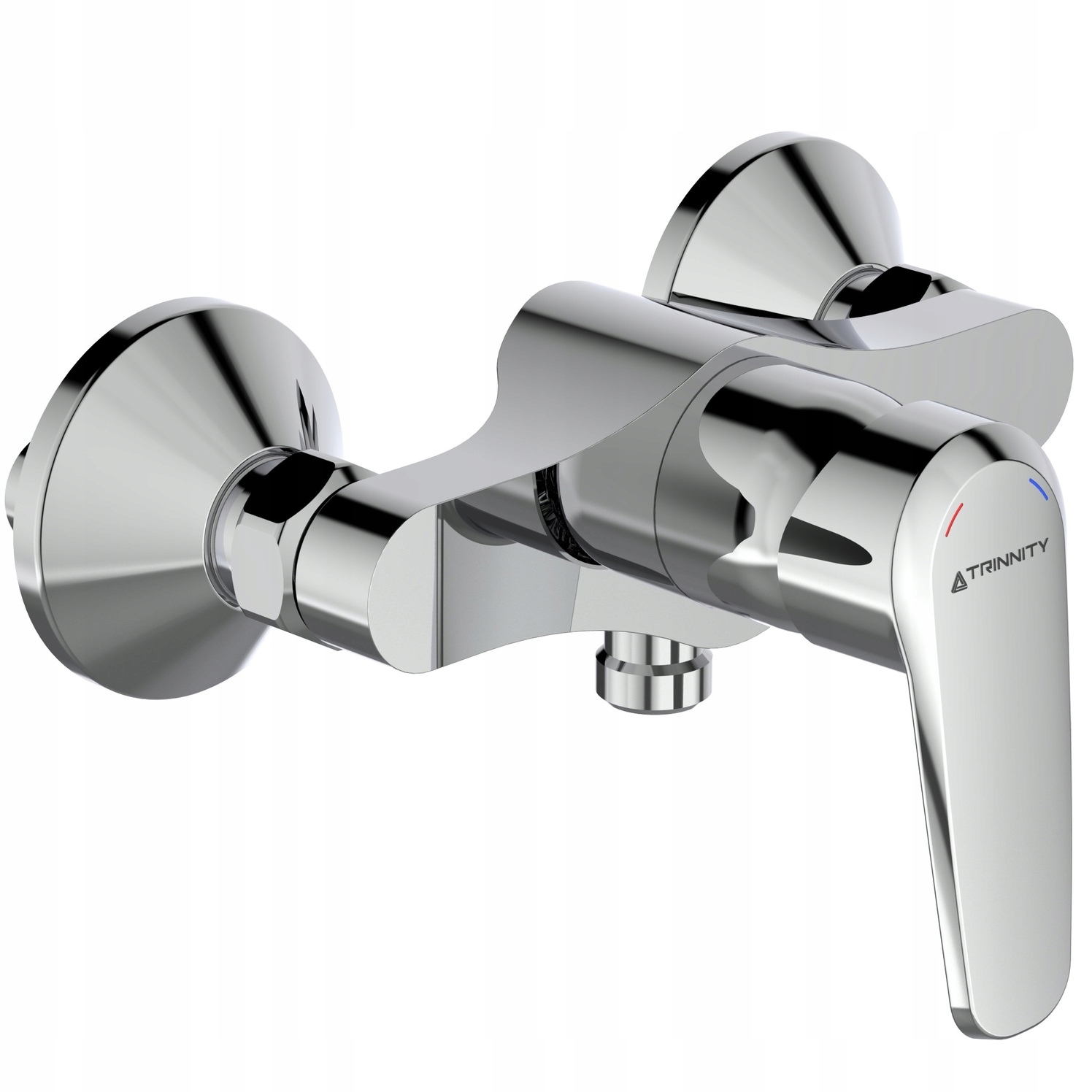 Sprchová Batéria Trinnity Nástenná, Chrómová