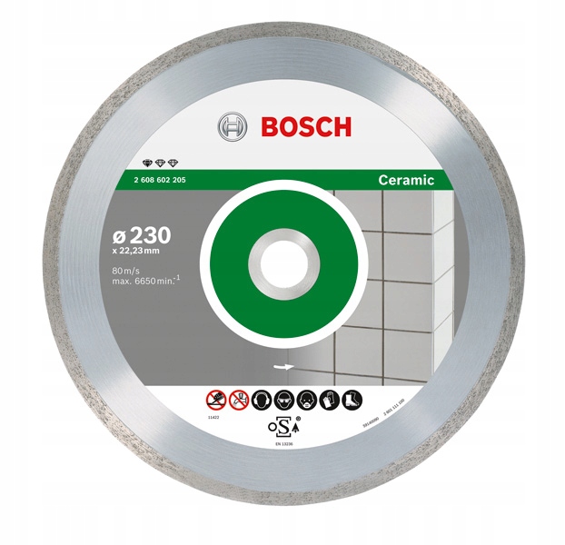 Bosch Diamantový Kotouč 230x22 For Ceramic