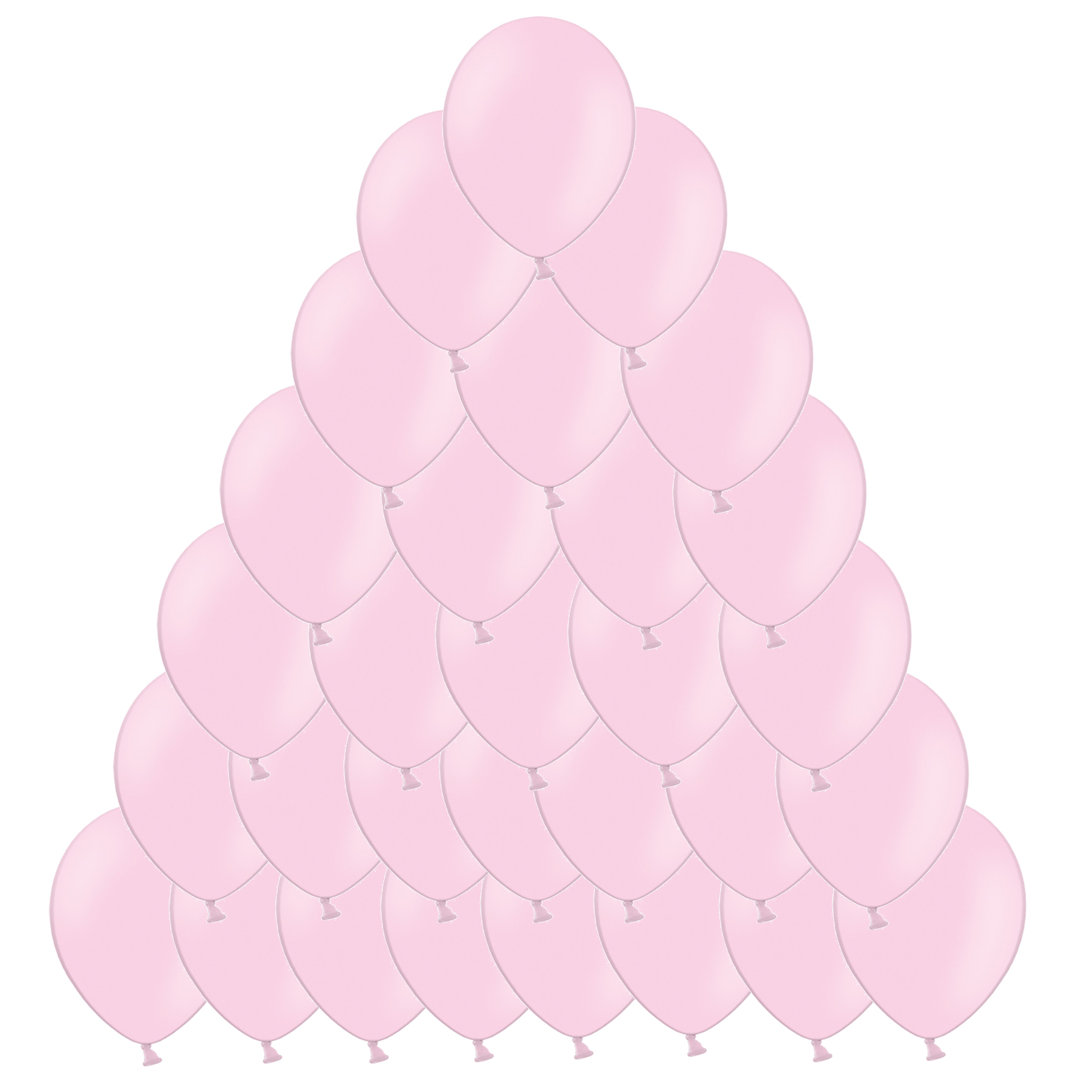 

Balony Pastelowe Duże 25cm Belbal Jasny róż 100szt