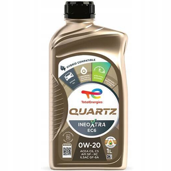 TotalEnergies Quartz Ineo Xtra EC6 0W20 1L