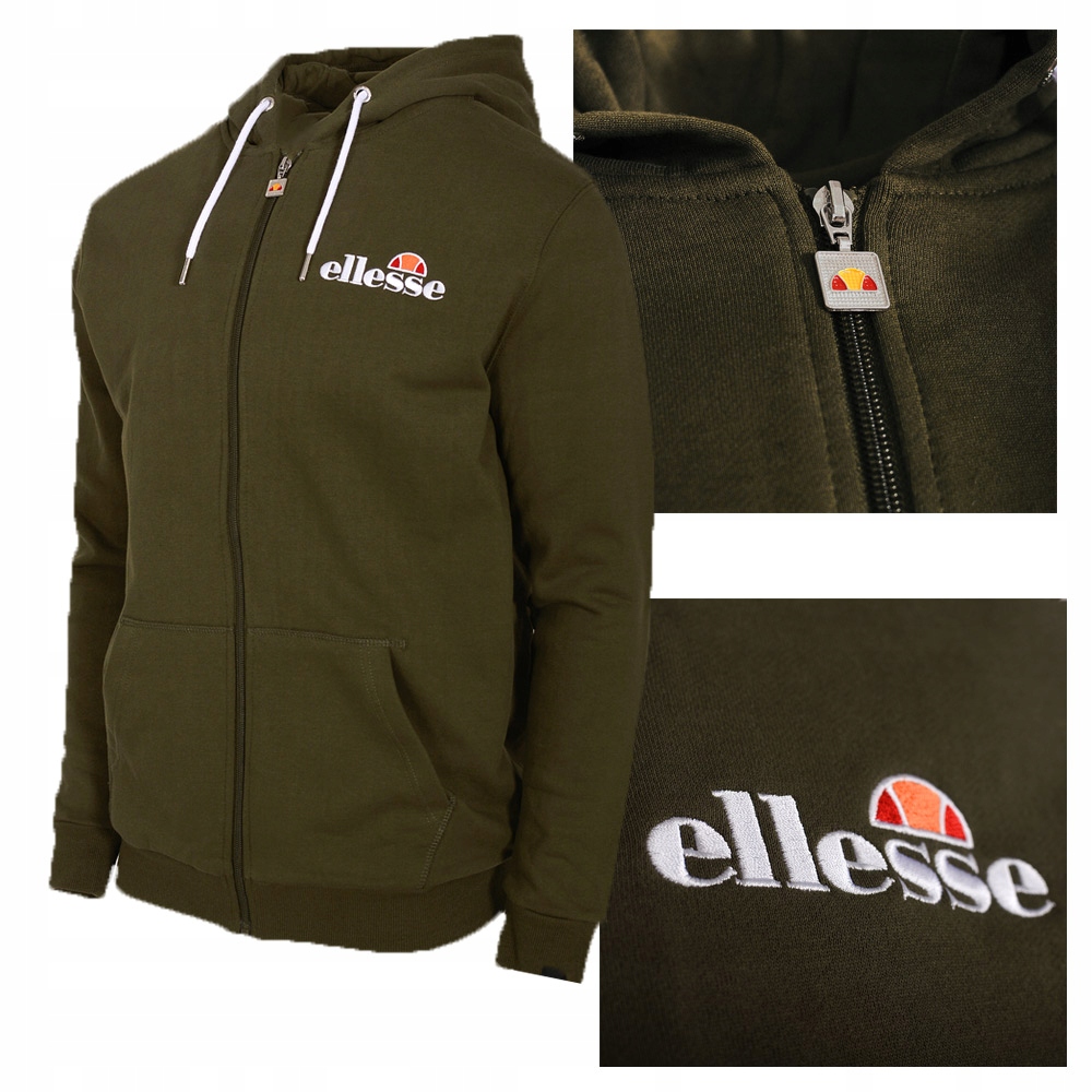 

Ellesse Bluza Męska Briero Khaki M