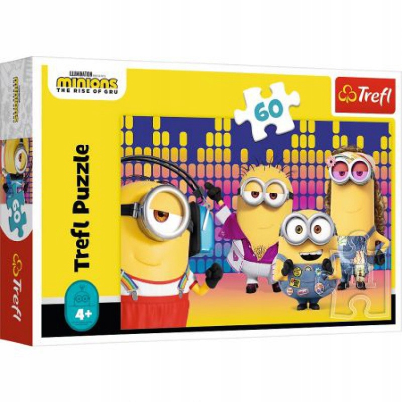 

Puzzle Minionki rozrabiają dla 4 latków Jakość!!