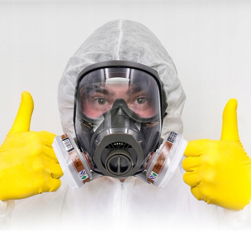 PEŁNA MASKA PRZECIWGAZOWA LAKIERNICZA GAZOWA Kod producenta 95741187