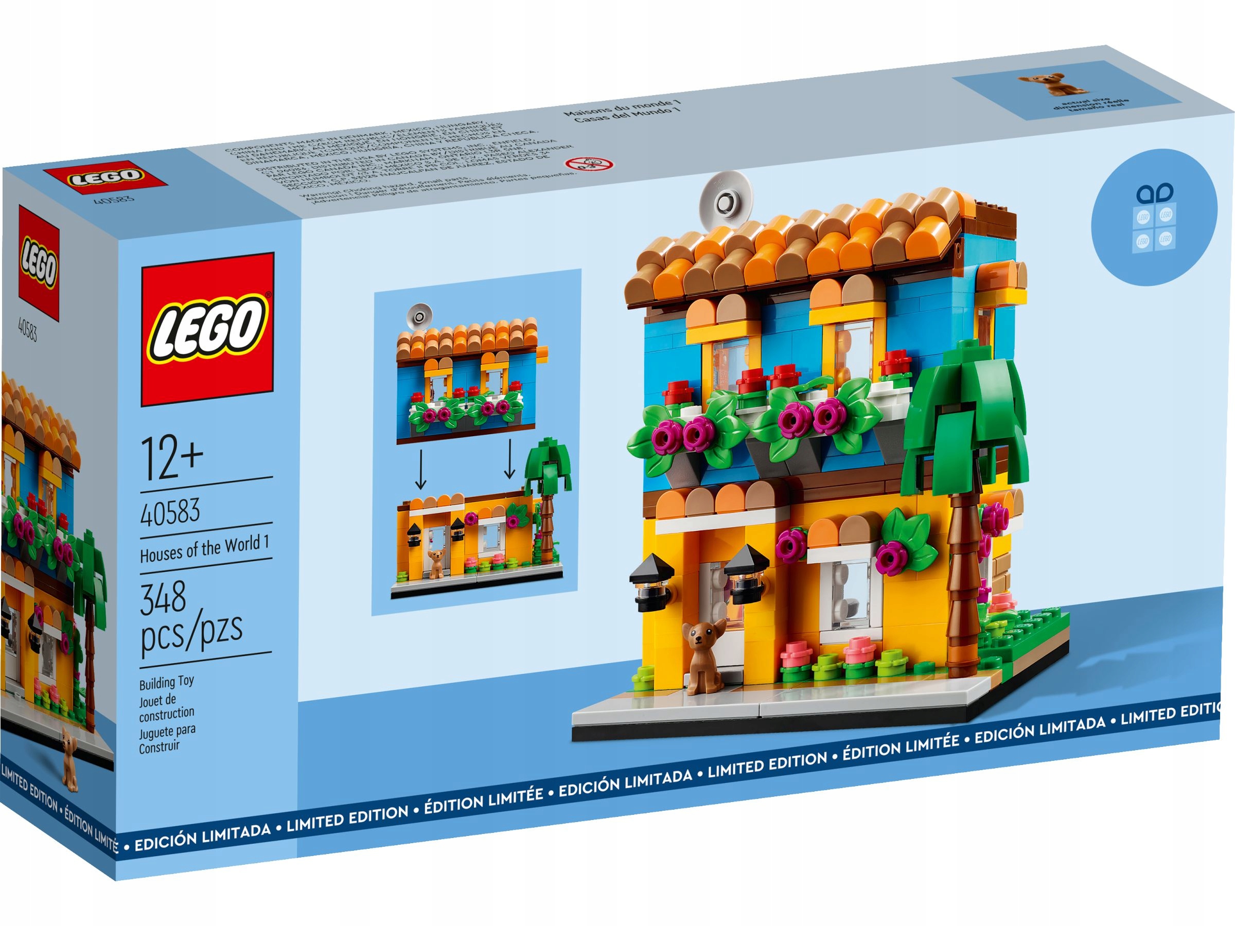 

Oryginalne Lego 40583 Domy świata 1 Klocki Limited
