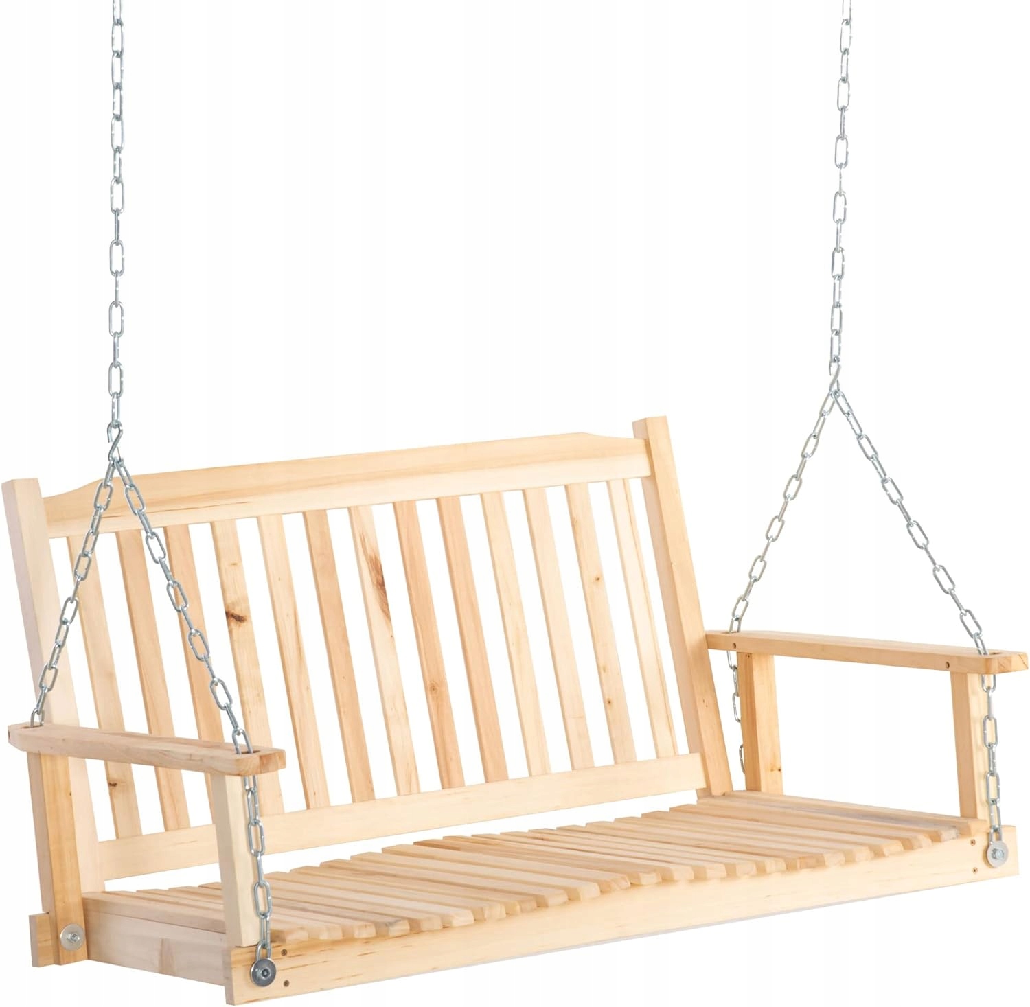 Zahradní houpačka pro 2 osoby Houpací lavička 117 x 69 x 60 cm do 200 kg