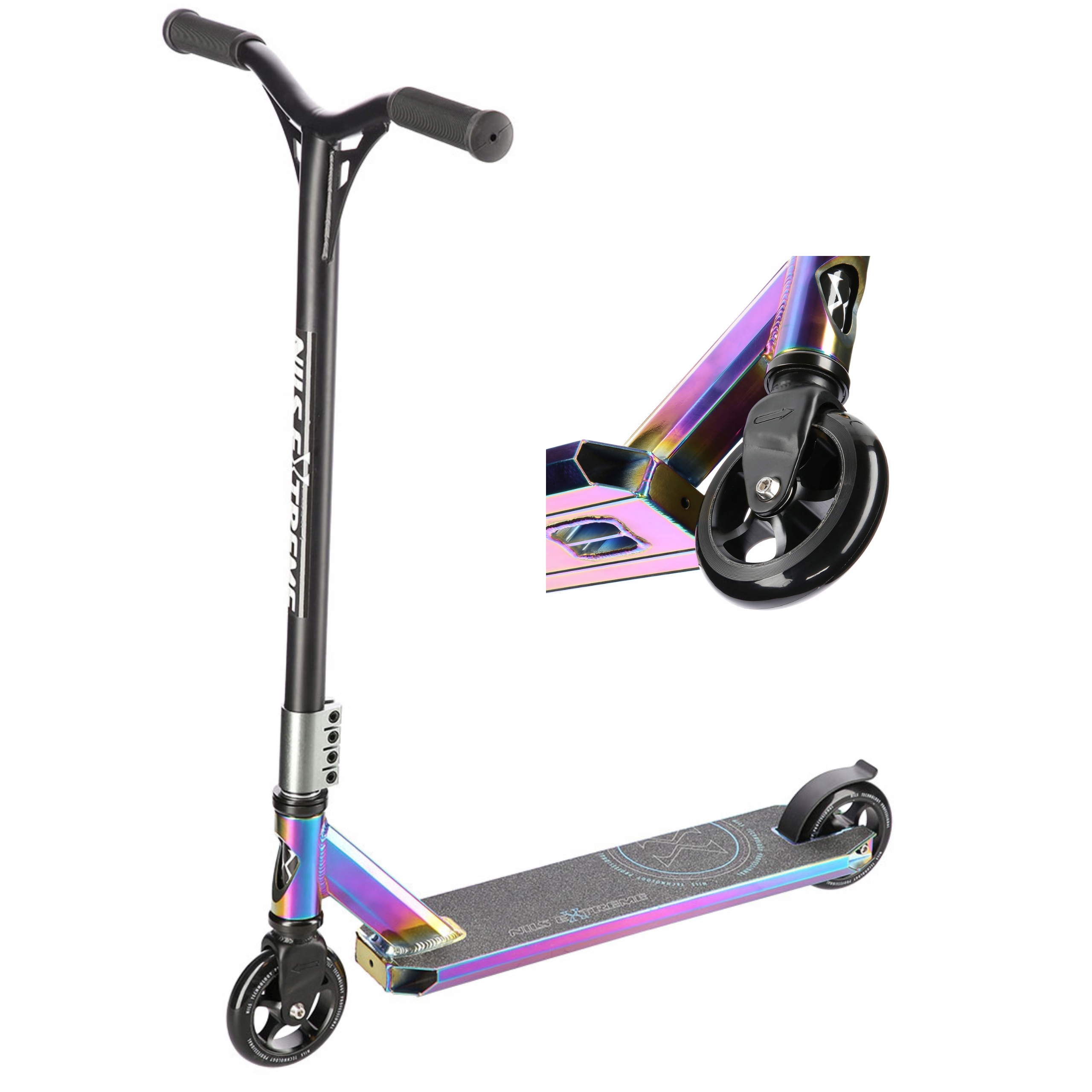 Hulajnoga Stunt Do Trików Skoków Wyczynowa Aluminiowa Nils Extreme