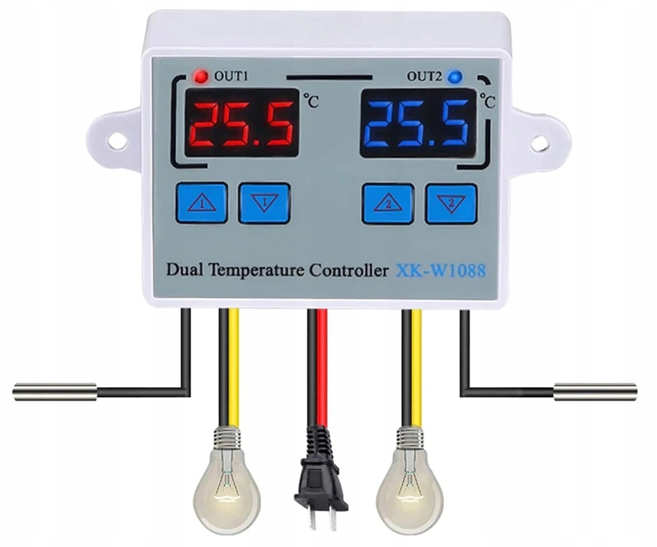TERMOSTAT REGULATOR TEMPERATURY CYFROWY ALARM 230V Rodzaj regulator temperatury