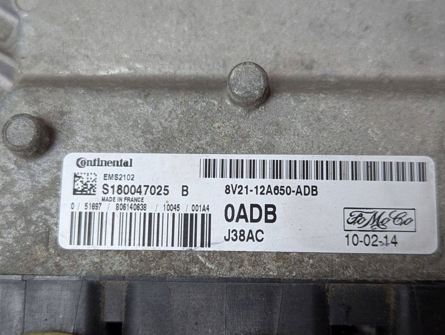 sustav startni Ford Fiesta 6 2010 8V21-12A650-ADB