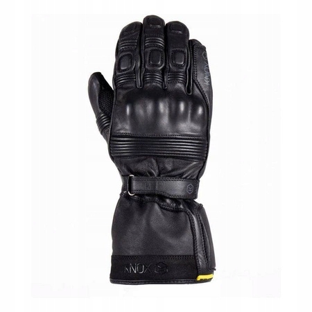Rękawice motocyklowe wodoodporne KNOX COVERT MK3 BLACK czarny + GRATISY Rozmiar M
