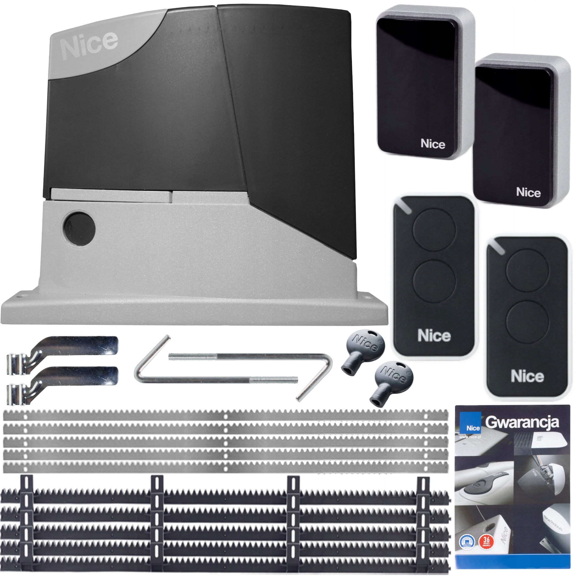 Sada Pro Brány Pohon Nice Road 400 5 m Lišty