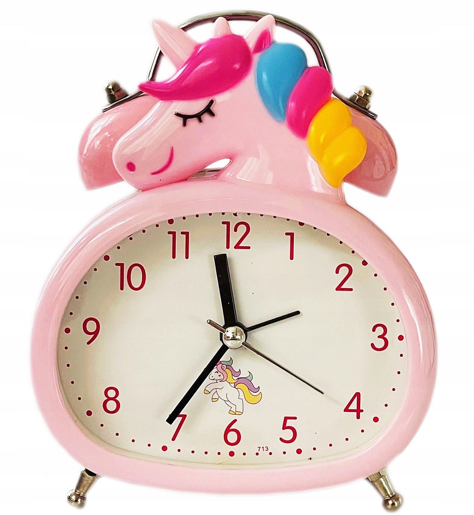 

Budzik Podświetlenie Zegar Dla Dzieci Unicorn Róż