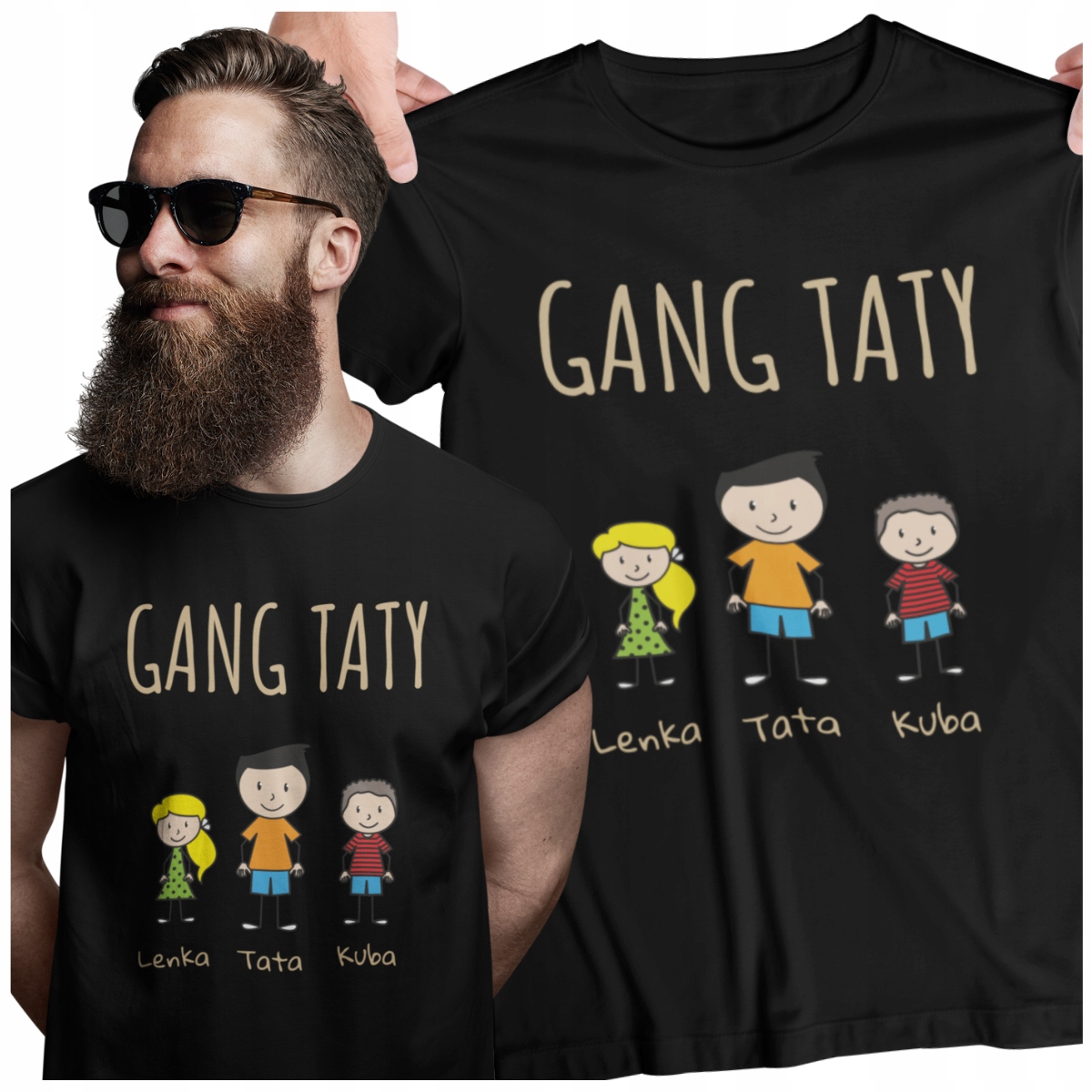 

Unikalna Koszulka Taty Dzień Ojca Prezent Kreator