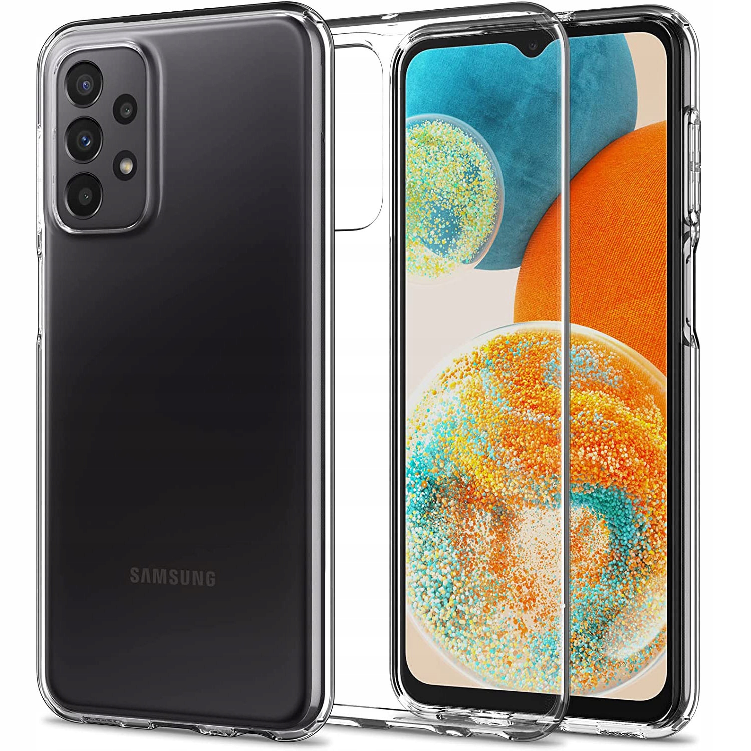 

Etui Przezroczyste +szkło do Samsung A23 5G 2MM
