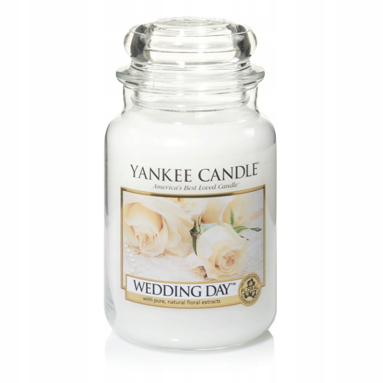 

Wedding Day Yankee Candle duża świeca zapachowa