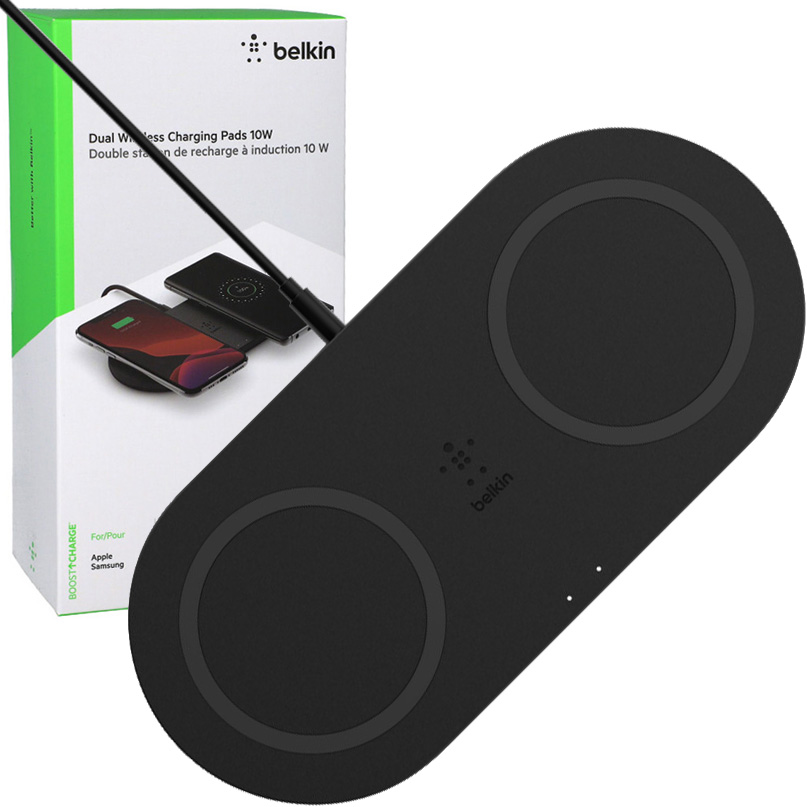 

Belkin Boost Qi 2x 10W Ładowarka indukcyjna WIZ002