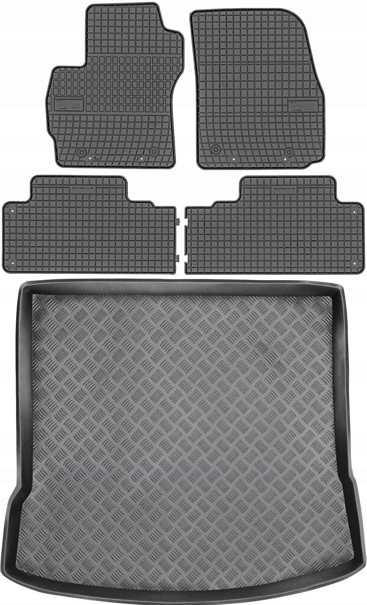 

Mazda 5 I Minivan 2005-2010 Dywaniki bagażnik