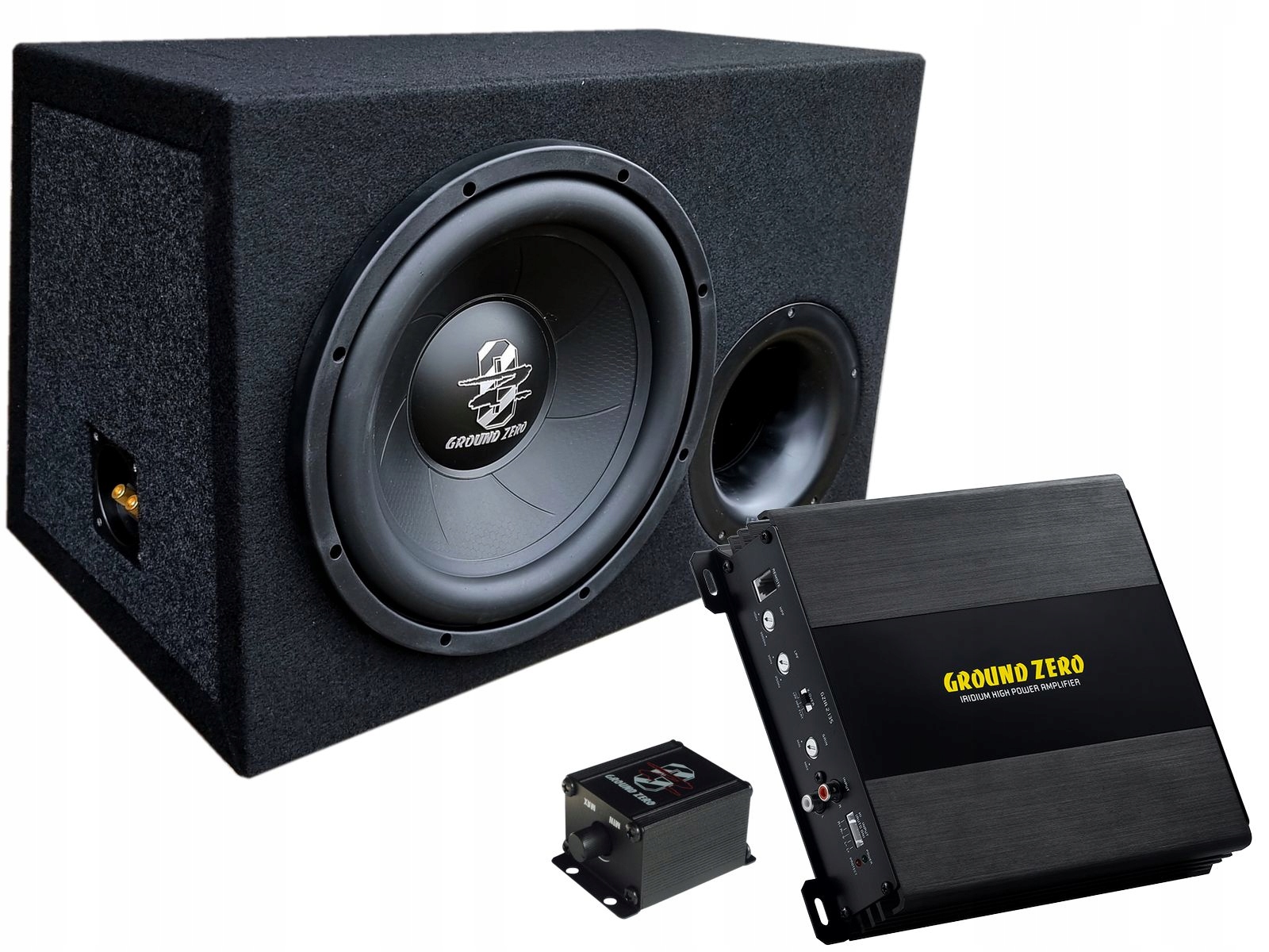 Ground Zero Gziw 300 Bass Kit-BR bassreflexová sada