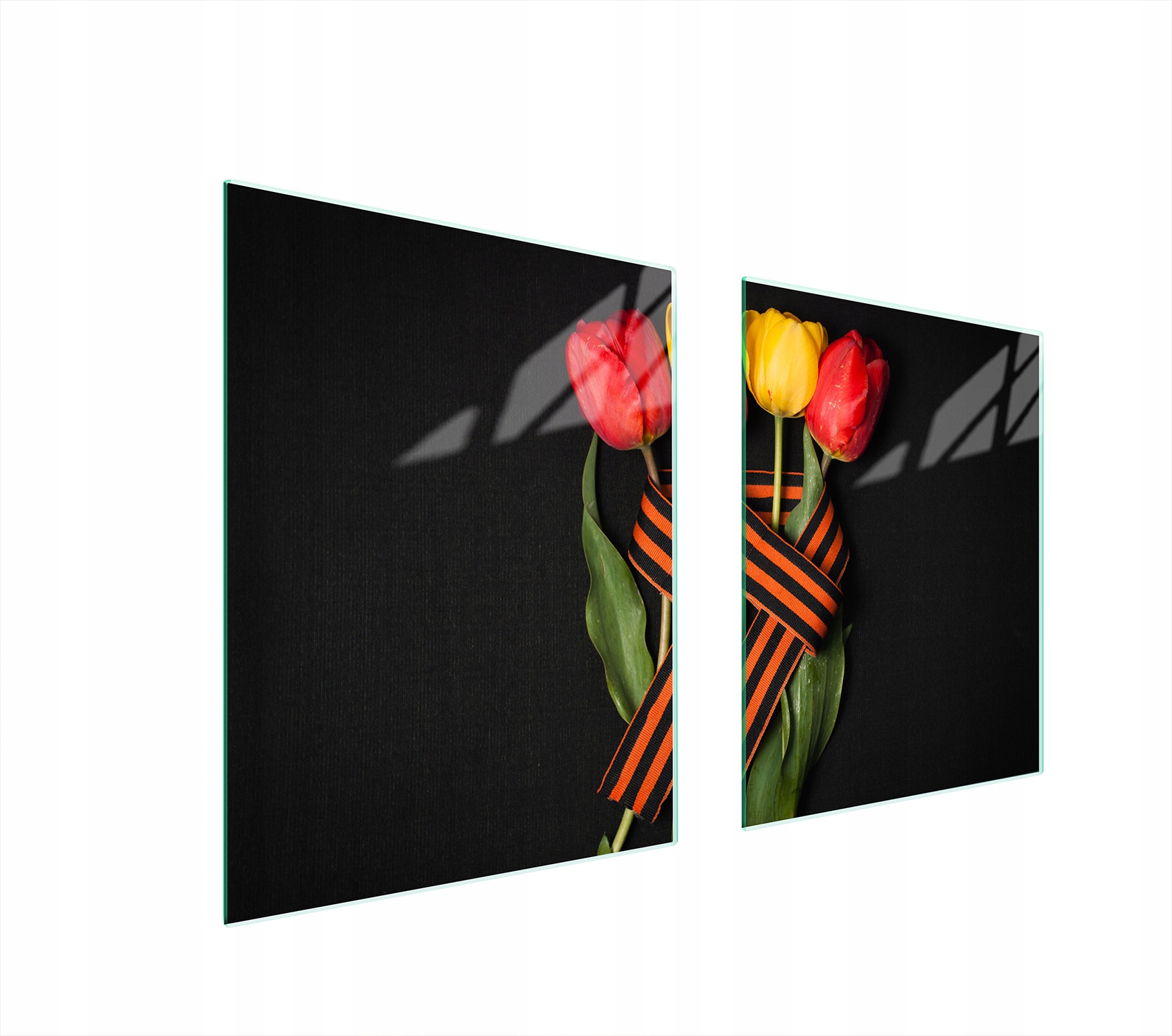 Skleněná Ochranná Deska Na Sporák 85x52 Růže Tvrzené Sklo