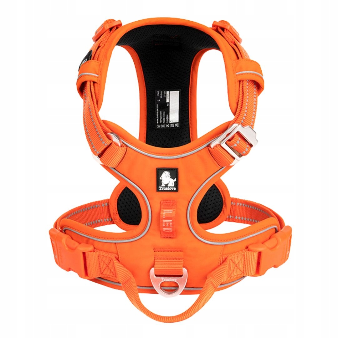 Szelki guard dla dużego psa Truelove Front Line Cordura XL pomarańczowe