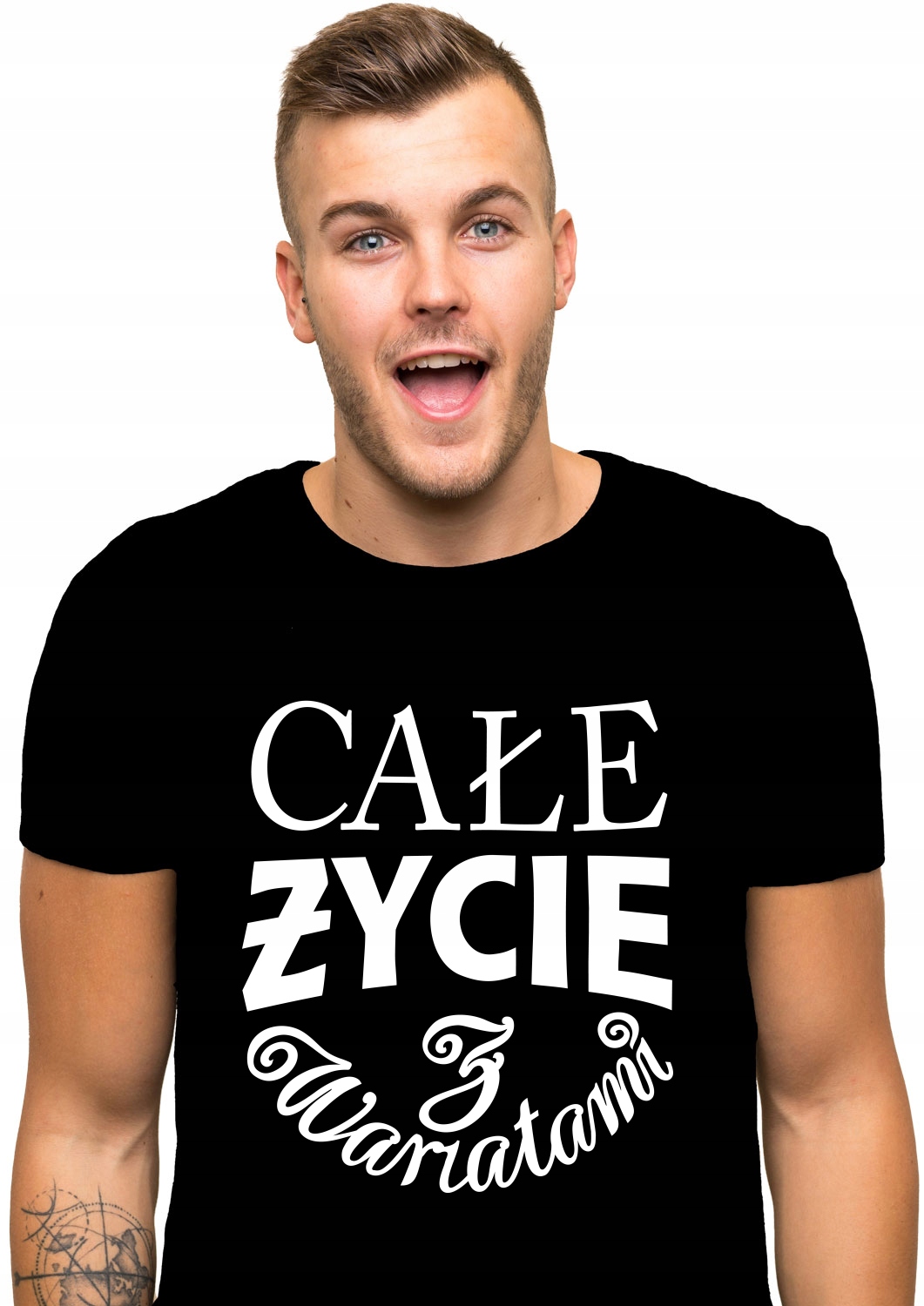 

koszulka Całe Życie Z Wariatami prezent