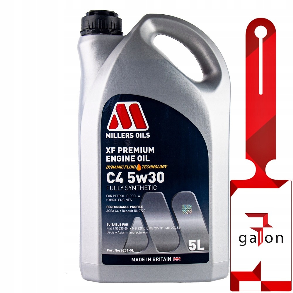 

Millers Xf Premium C4 5W30 5L RN0720