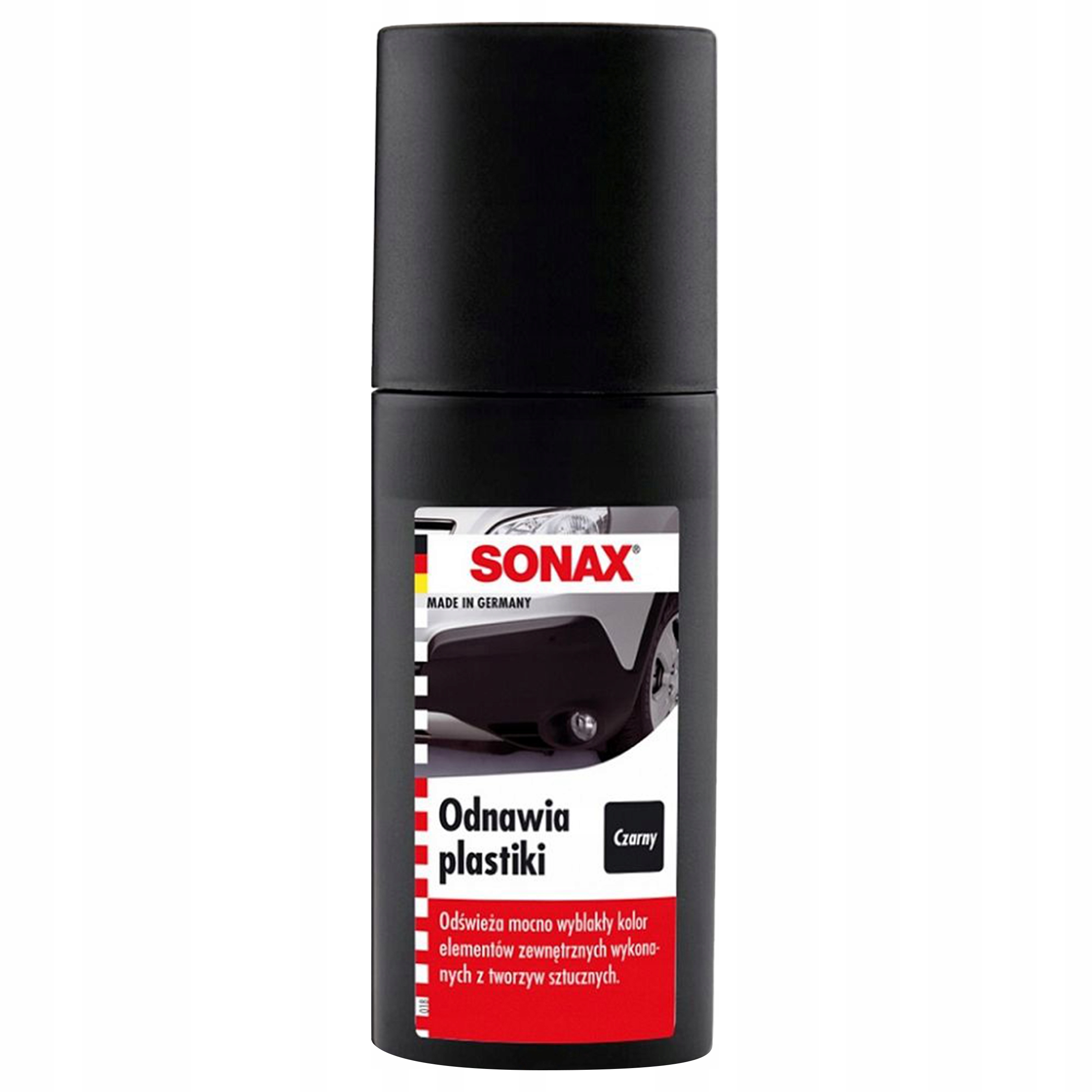 Czernidło do Plastików Gumy Odnawia czarne plastiki Aplikator 100ml