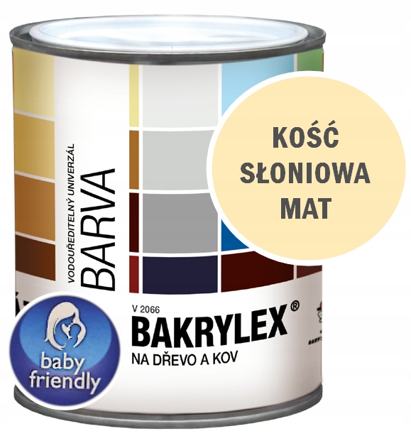 

Bakrylex farba plac zabaw zabawek Mat 0,7 Kość Sł.