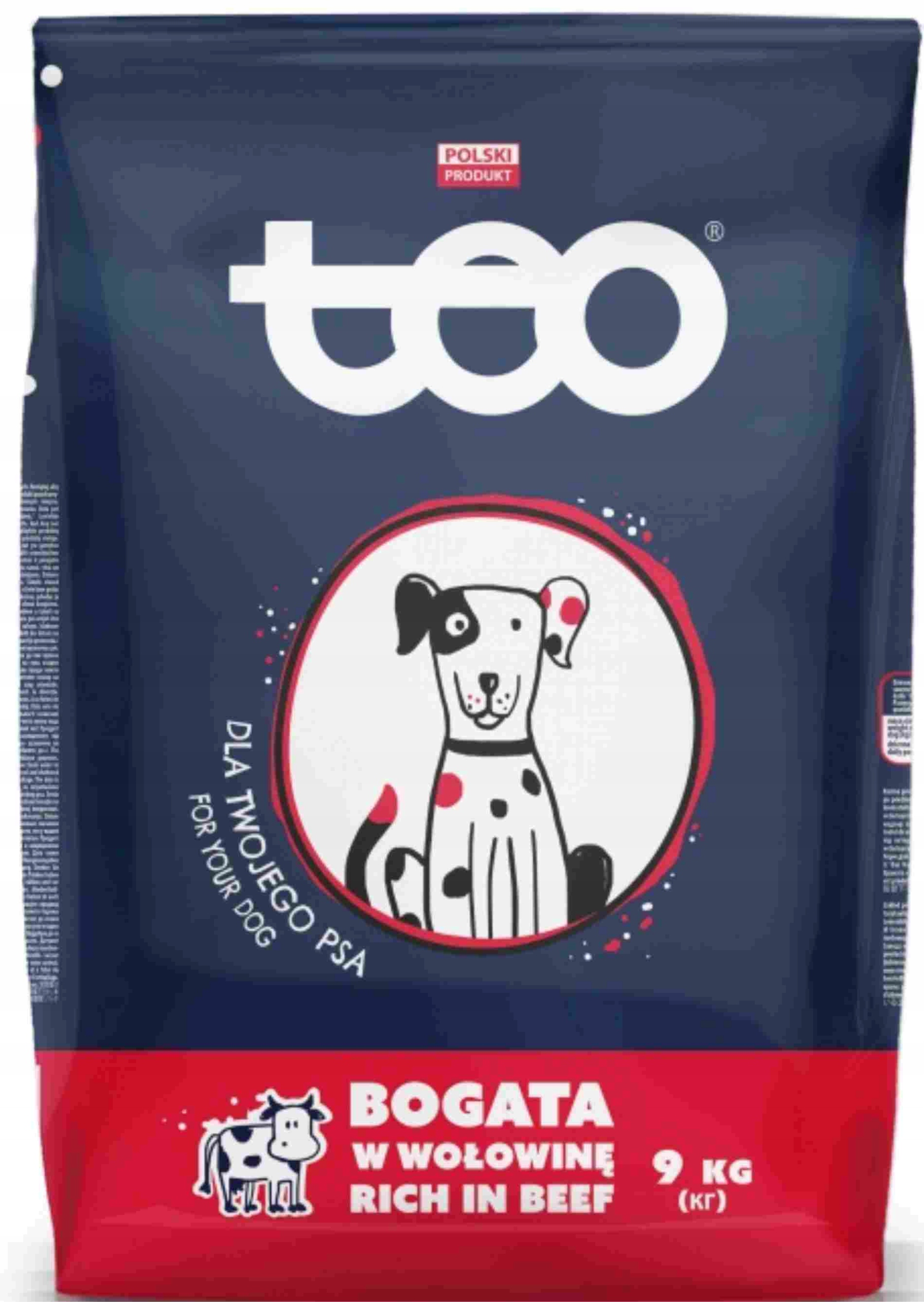 Levně Suché Krmivo Teo pro dospělé psy hovězí 9 kg