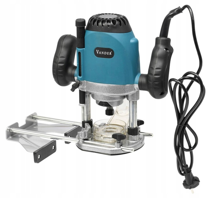 Frezarka górnowrzecionowa do drewna 1200W 6/8mm Płynna Regulacja