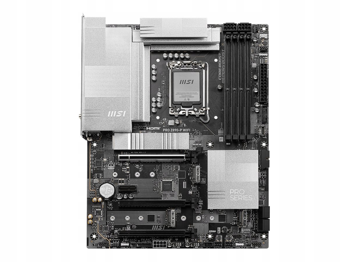 Msi Pro Z890-P Wifi Rodina procesorů Intel Patice procesoru LGA1851 D