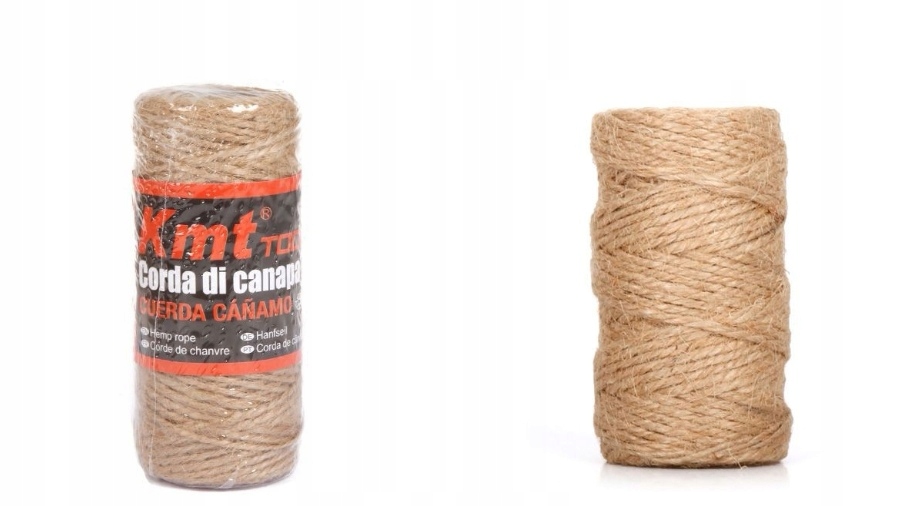 

Sznurek Jutowy Pakowy Juta Mocny 50g 1mm