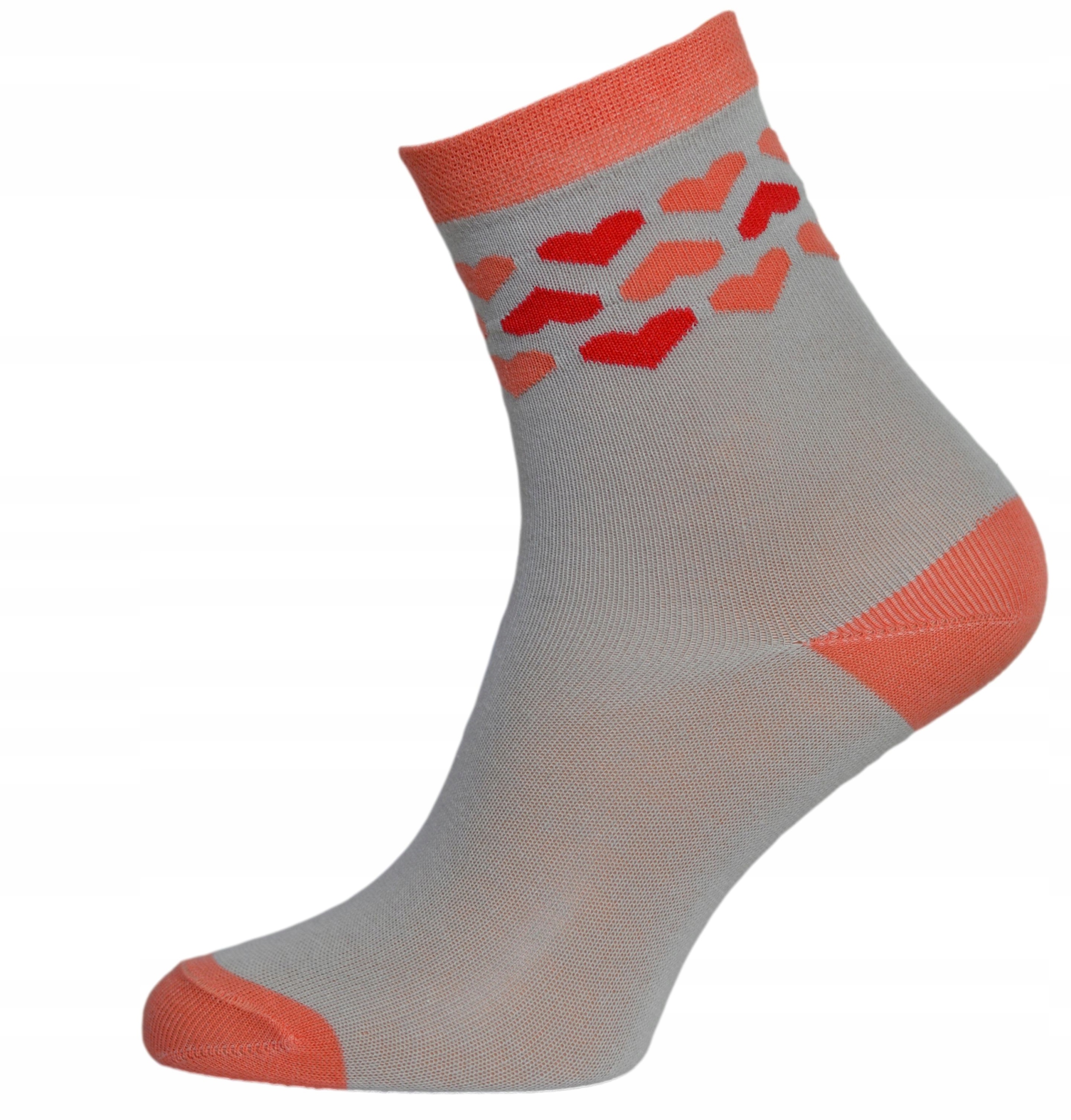 

Krótkie Kolorowe Skarpety W Serca 39-41