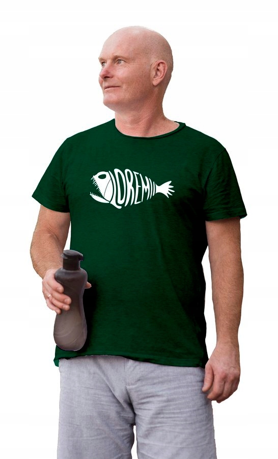 

Koszulka męska Pirania t-shirt Dla Wędkarza 4XL