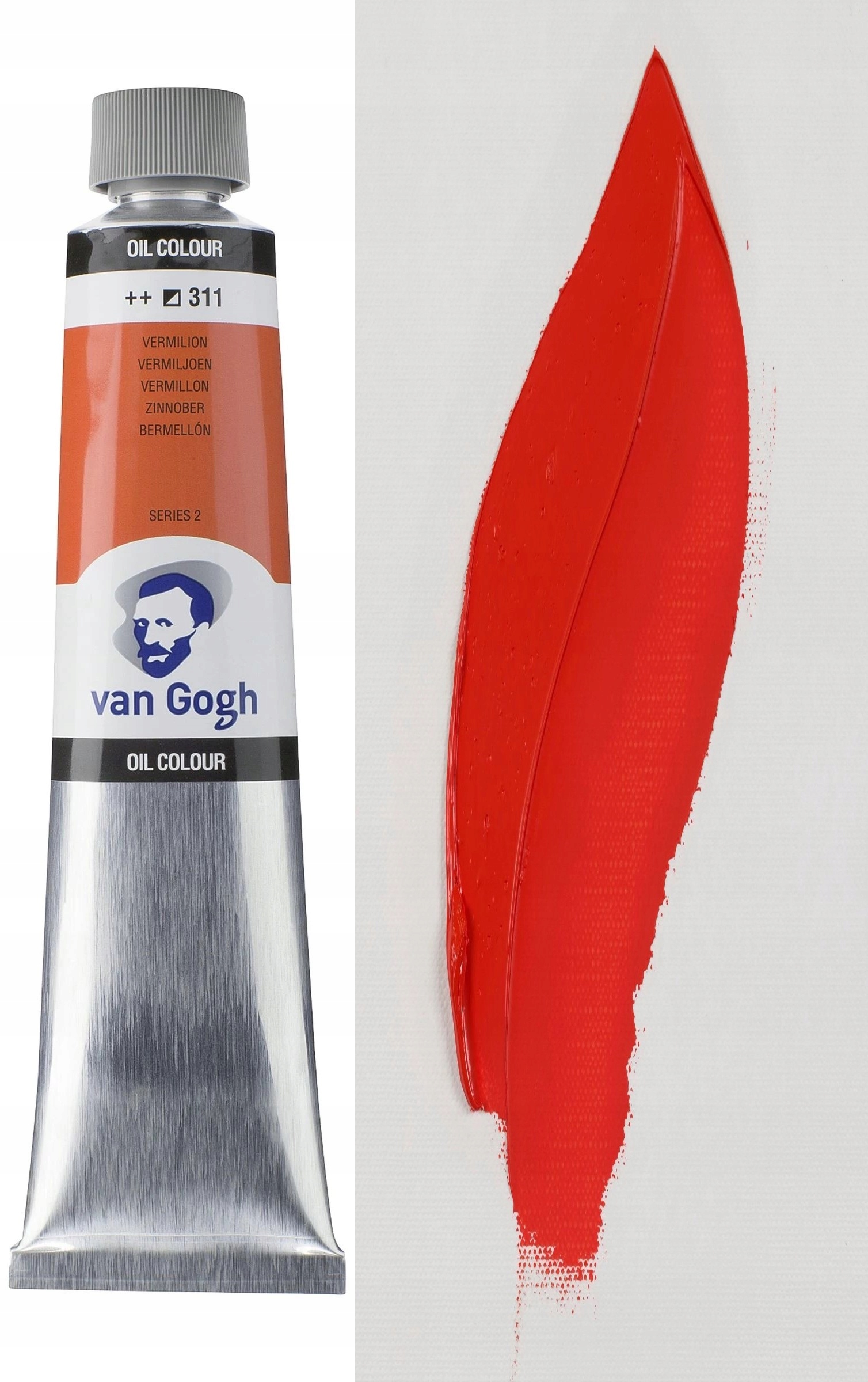 Barva Talens Van Gogh Cynober 200 ml. č. 311