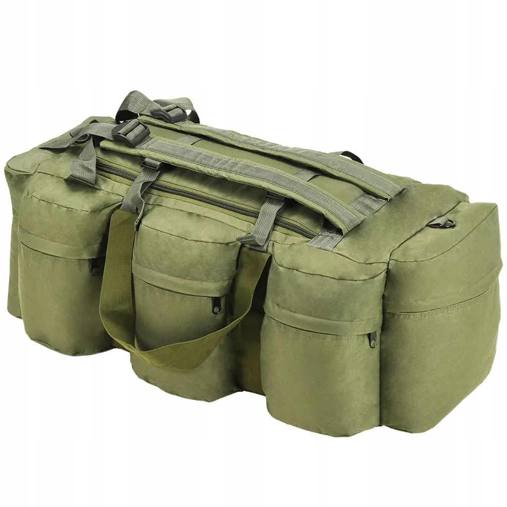 Multifunkční vojenská taška 3v1 olivová 62x27x27 cm, 45 L