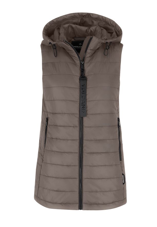 Dámská mikina bez rukávů Volcano V-harmony L24260-500 vel.