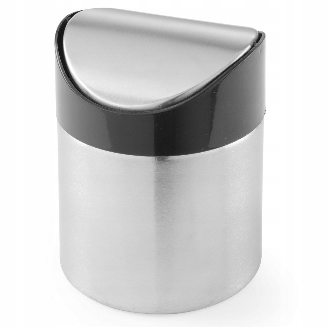 KOSZ ŚMIETNICZKA STOŁOWA Z UCHYLNĄ POKRYWKĄ