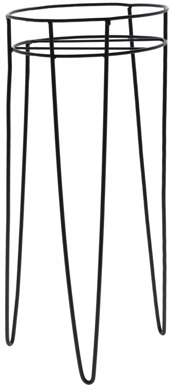 

Kwietnik Metalowy Czarny 49 CM