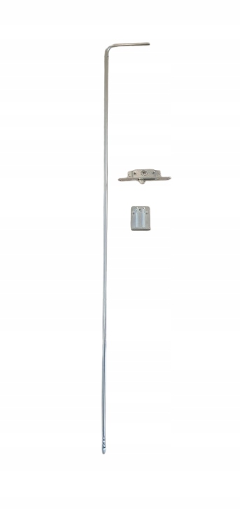 Klíčová tyč pro otevírání půdních schodů do poklopu, zámek, úchyt