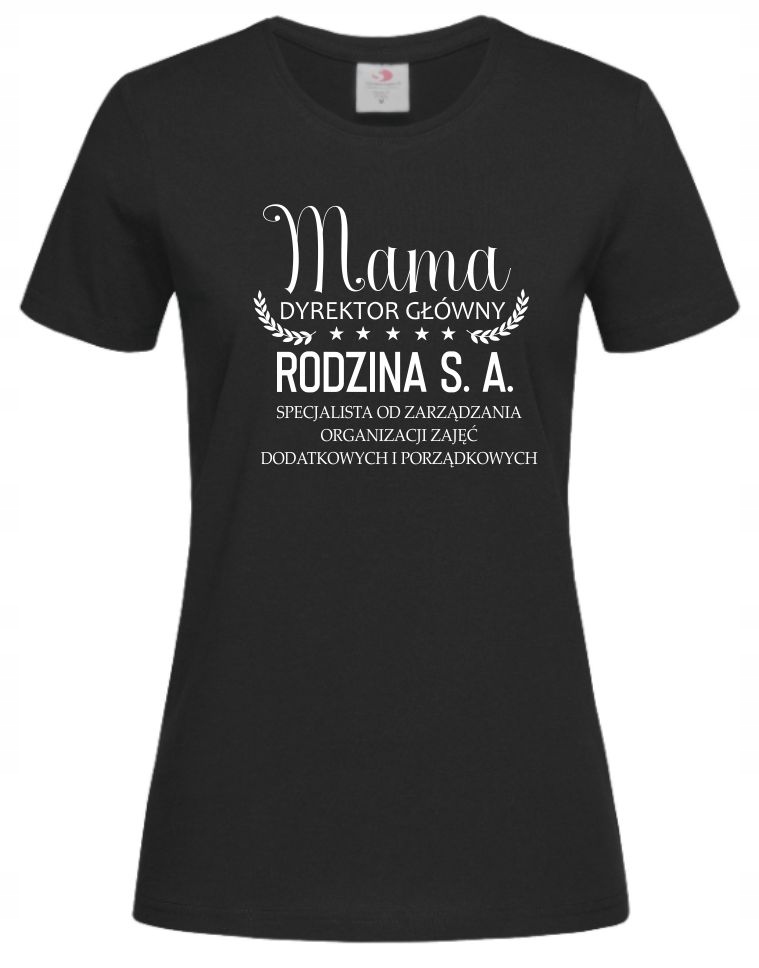 

Koszulka Dla Mama Dyrektor Główny Rodzina S.a. Sa