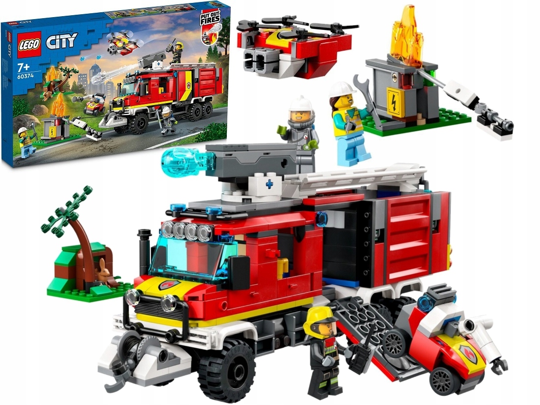 Lego Terénní Hasičské Vozidlo 60374